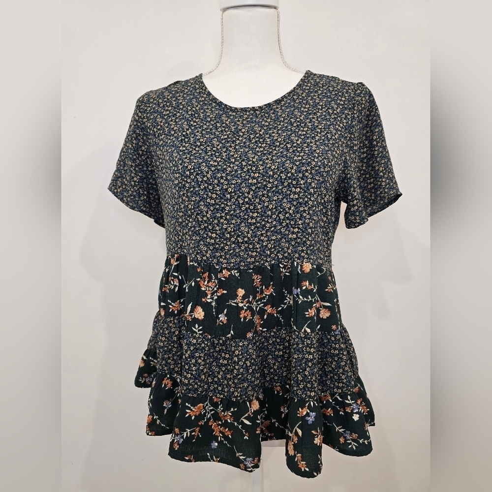 Floral Print Women's Top